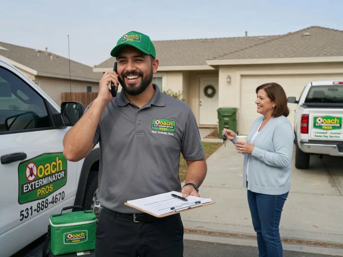 Pest Control Roach Exterminator Mechanicsburg, OH FAQs
